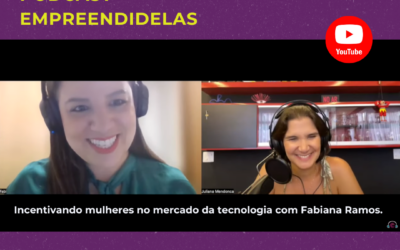 Fabiana Ramos, CEO da PinePR, no Podcast Empreendidelas