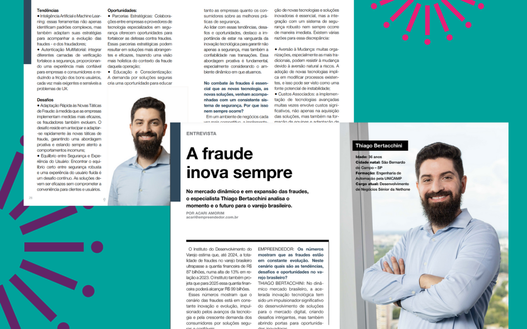 Resultado PinePR – Nethone na revista Empreendedor